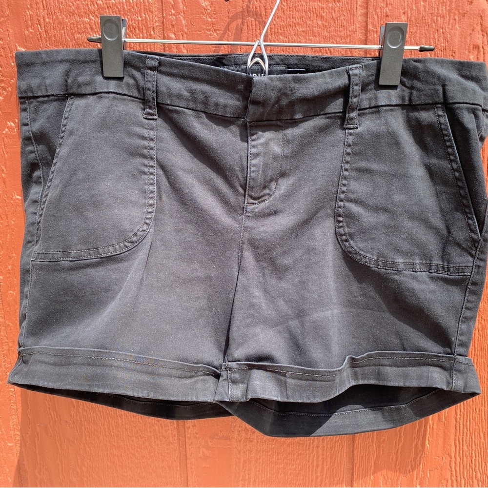 Black cotton shorts size 14 by Torrid